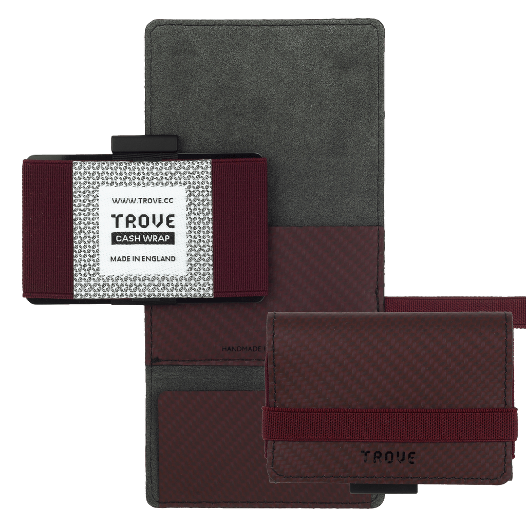 TROVE CASH WRAP: CARBON FIBRE RED – TROVE.CC