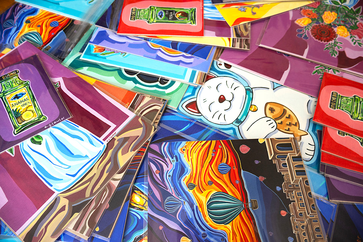 Illustrated packaging for a bottle of Rum