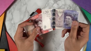 TROVE Cash Wrap: how to separate the elastic card case