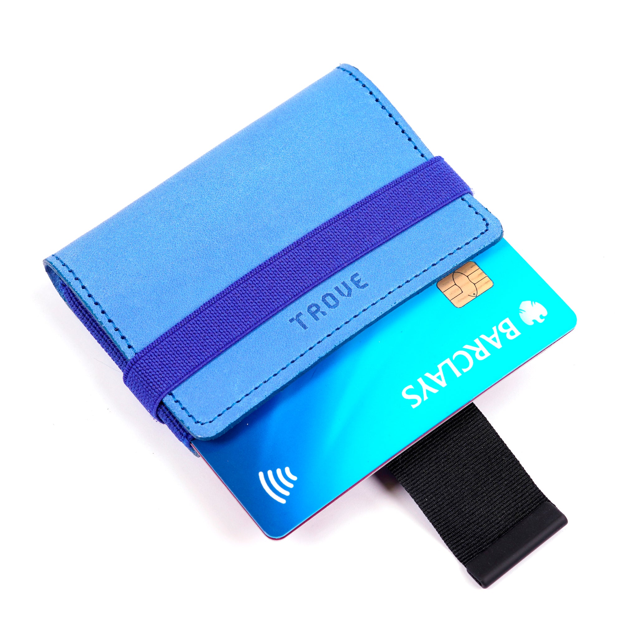 TROVE CASH WRAP: LEATHER LIGHT BLUE – TROVE.CC
