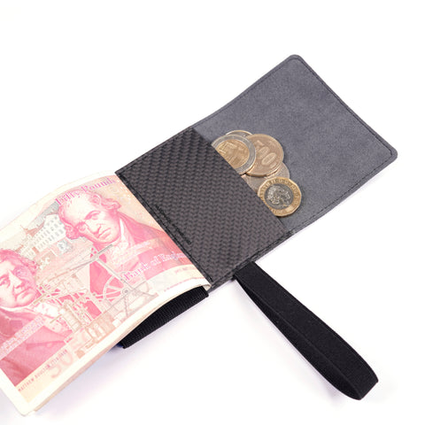 TROVE Cash Wrap: Black Carbon Fibre