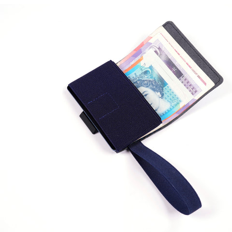 TROVE Cash Wrap: Blue Carbon Fibre