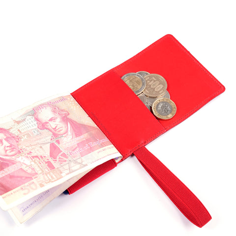 TROVE Cash Wrap: Red Leather
