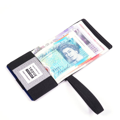 TROVE Cash Wrap: Black Leather