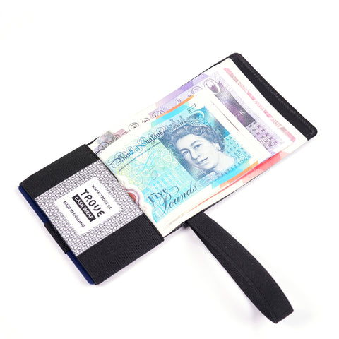 TROVE Cash Wrap: Black Leather