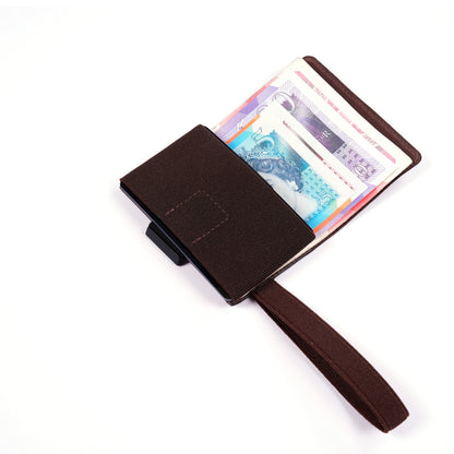 TROVE Cash Wrap: Brown Leather