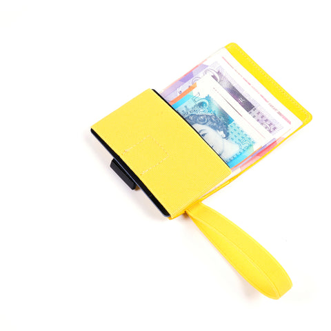 TROVE Cash Wrap: Yellow Leather