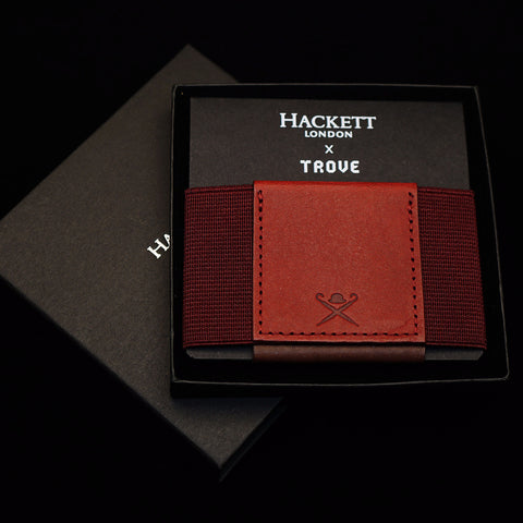 TROVE Wallet: Hackett London x TROVE RED