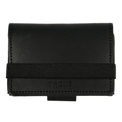 TROVE Cash Wrap: Black Leather