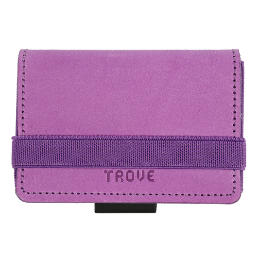 TROVE Cash Wrap: Purple Leather