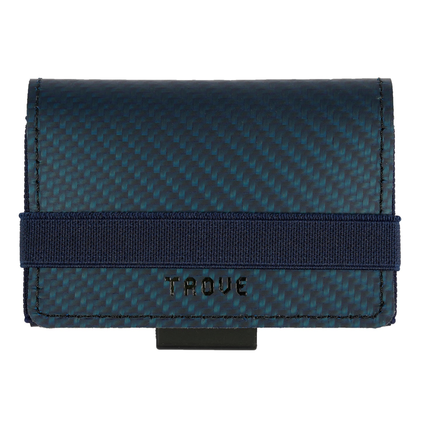 TROVE Cash Wrap: Blue Carbon Fibre