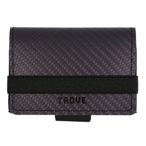 TROVE Cash Wrap: Purple Carbon Fibre