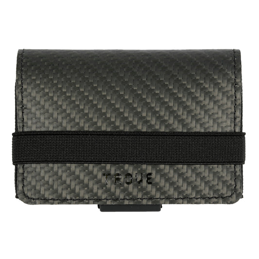 TROVE Cash Wrap: Black Carbon Fibre