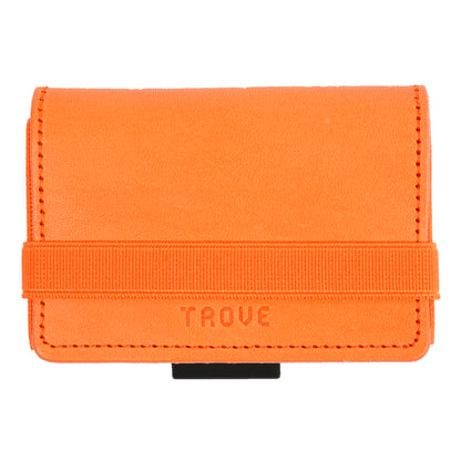 TROVE Cash Wrap: Orange Leather
