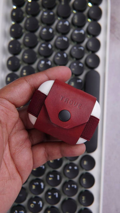TROVE Pod Pocket PRO: Burgundy Leather