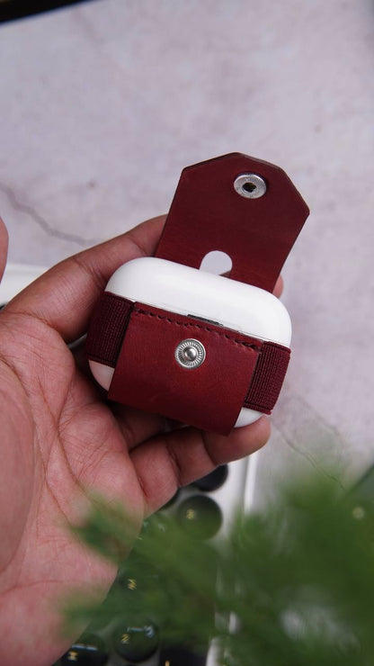 TROVE Pod Pocket PRO: Burgundy Leather