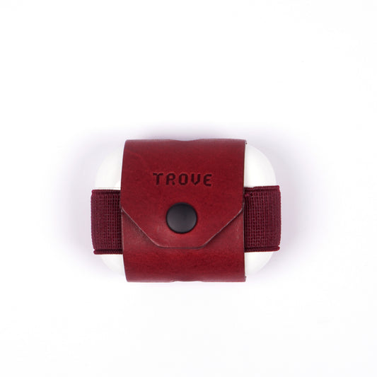 TROVE Pod Pocket PRO: Burgundy Leather