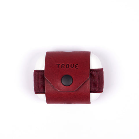 TROVE Pod Pocket PRO: Burgundy Leather