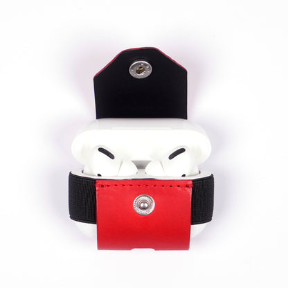 TROVE Pod Pocket PRO: Red/Black Leather