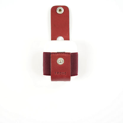 TROVE Pod Pocket: Wine Leather
