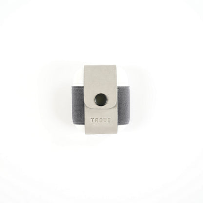 TROVE Pod Pocket: Grey Leather
