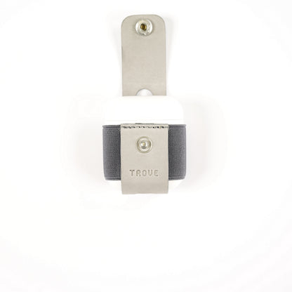 TROVE Pod Pocket: Grey Leather