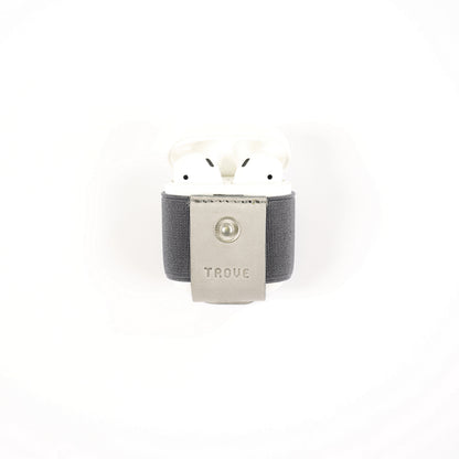 TROVE Pod Pocket: Grey Leather
