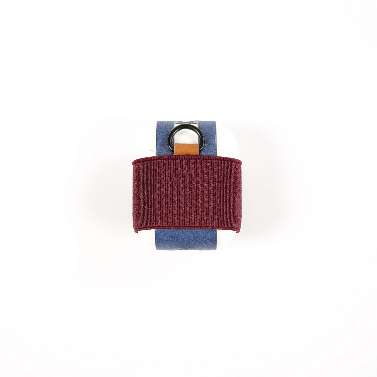 TROVE Pod Pocket: Navy/Tan Leather