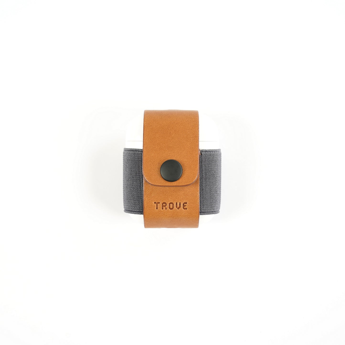 TROVE Pod Pocket: Tan Leather