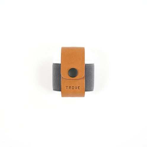 TROVE Pod Pocket: Tan Leather