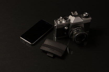 TROVE Cash Wrap: Black Carbon Fibre
