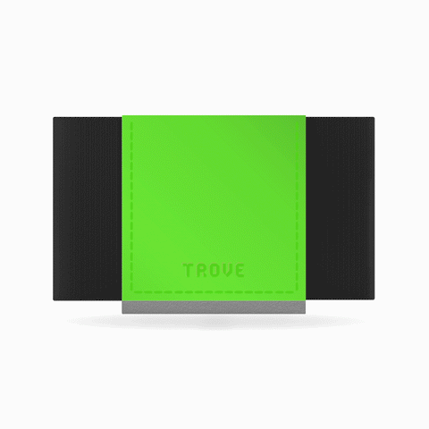 TROVE Wallet Reflex: Green Fluro