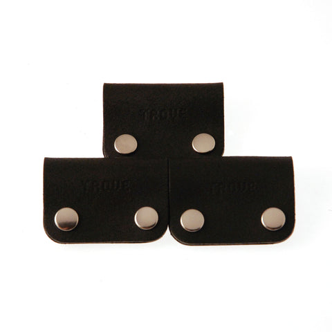 TROVE Cable Clip x3 Pack: Black - TROVE.CC - 1