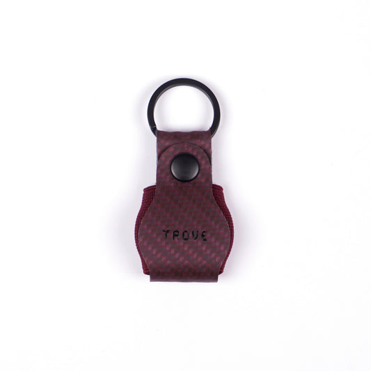 TROVE Tag Tote: Red Carbon Fibre