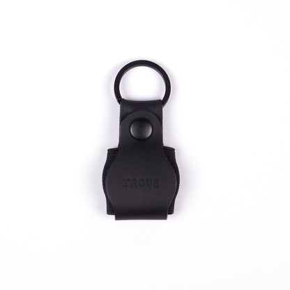 TROVE Tag Tote: Black Leather