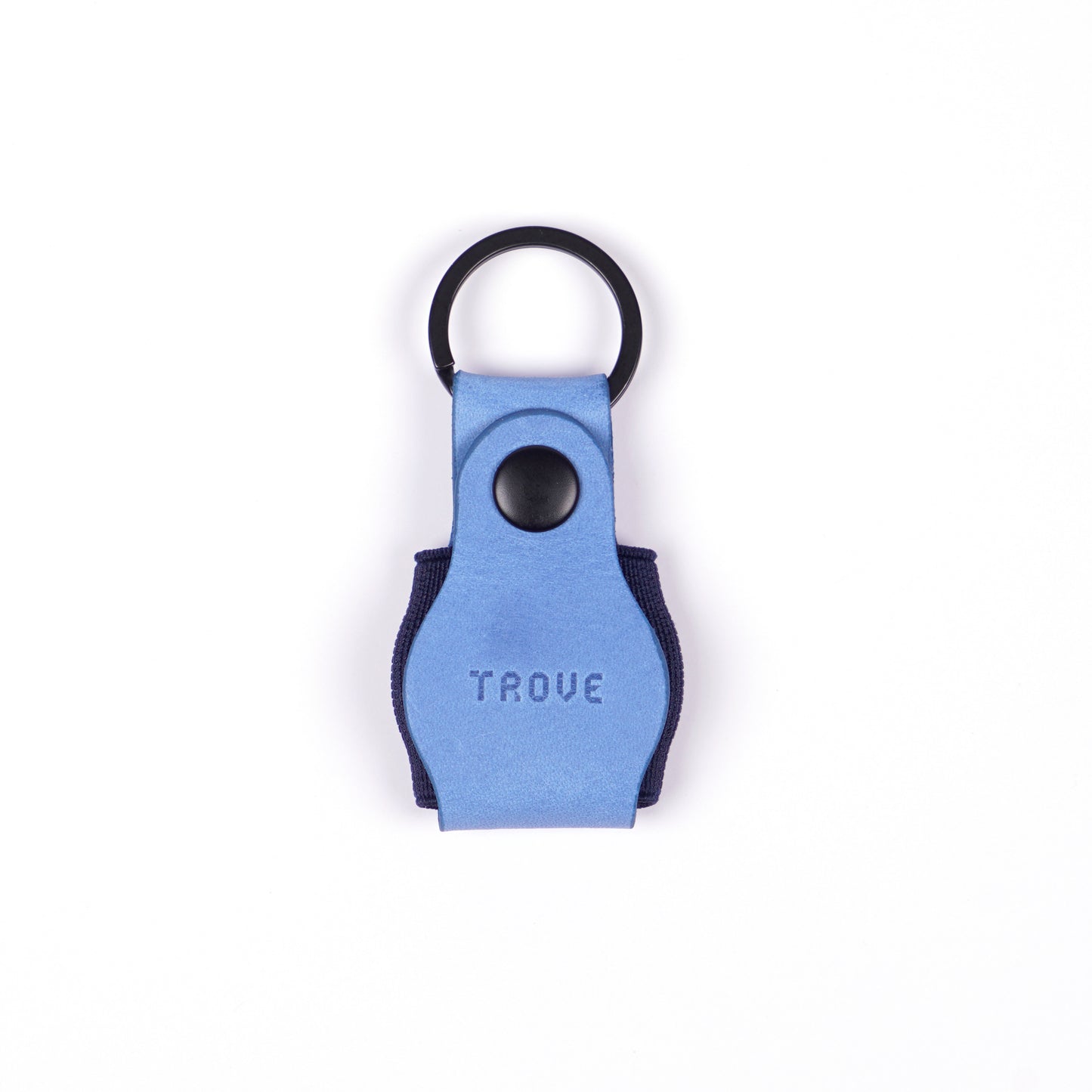 TROVE Tag Tote: Blue Leather