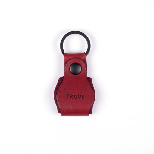 TROVE Tag Tote: Burgundy Leather