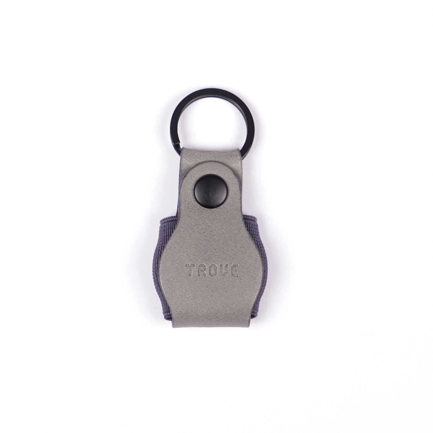 TROVE Tag Tote: Grey Leather