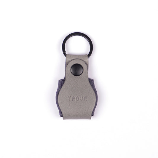 TROVE Tag Tote: Grey Leather
