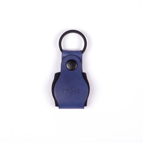 TROVE Tag Tote: Navy Leather