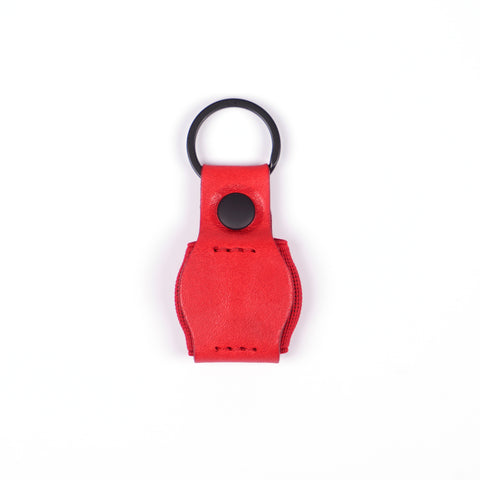 TROVE Tag Tote: Red Leather